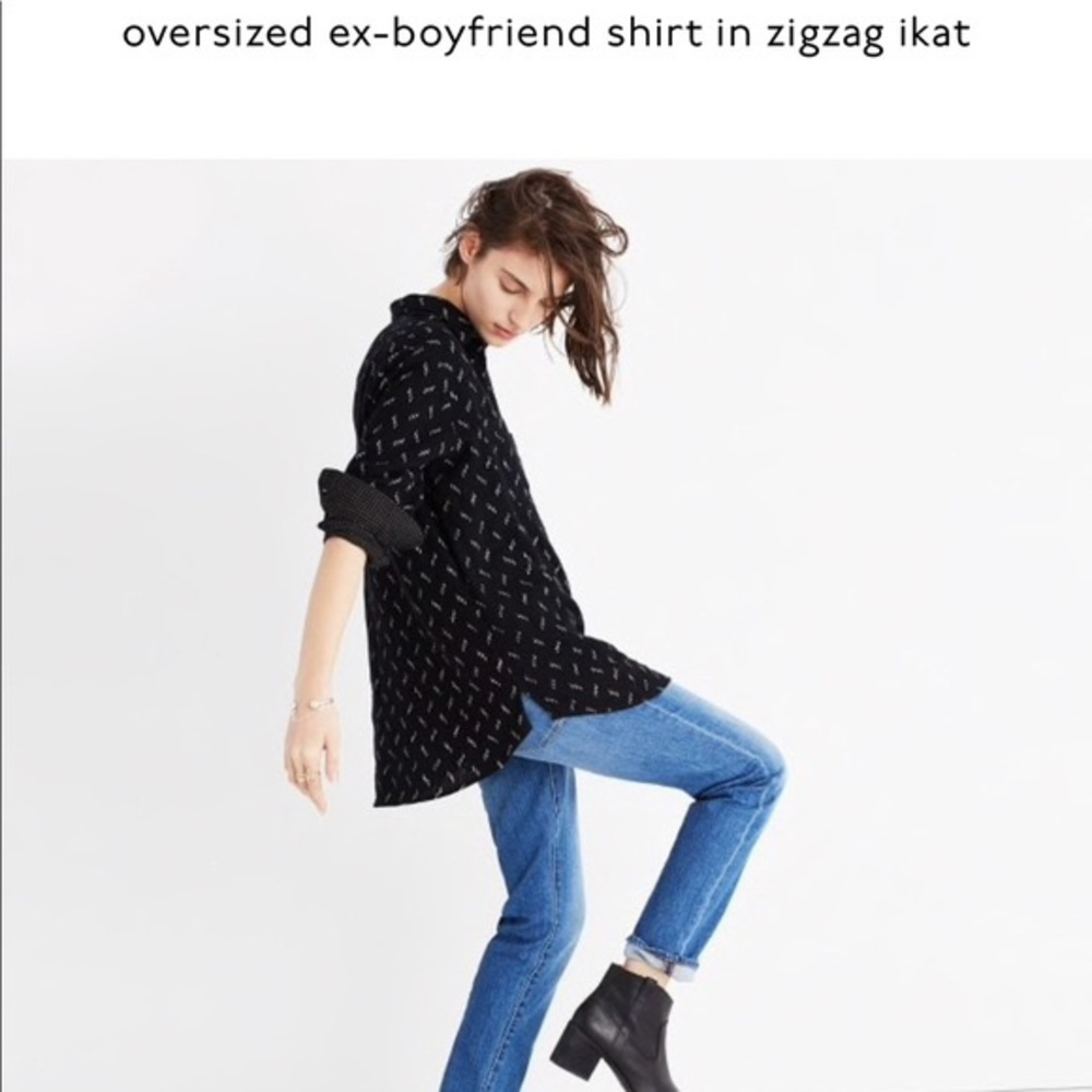 Made well oversized ex boyfriend shirt | L